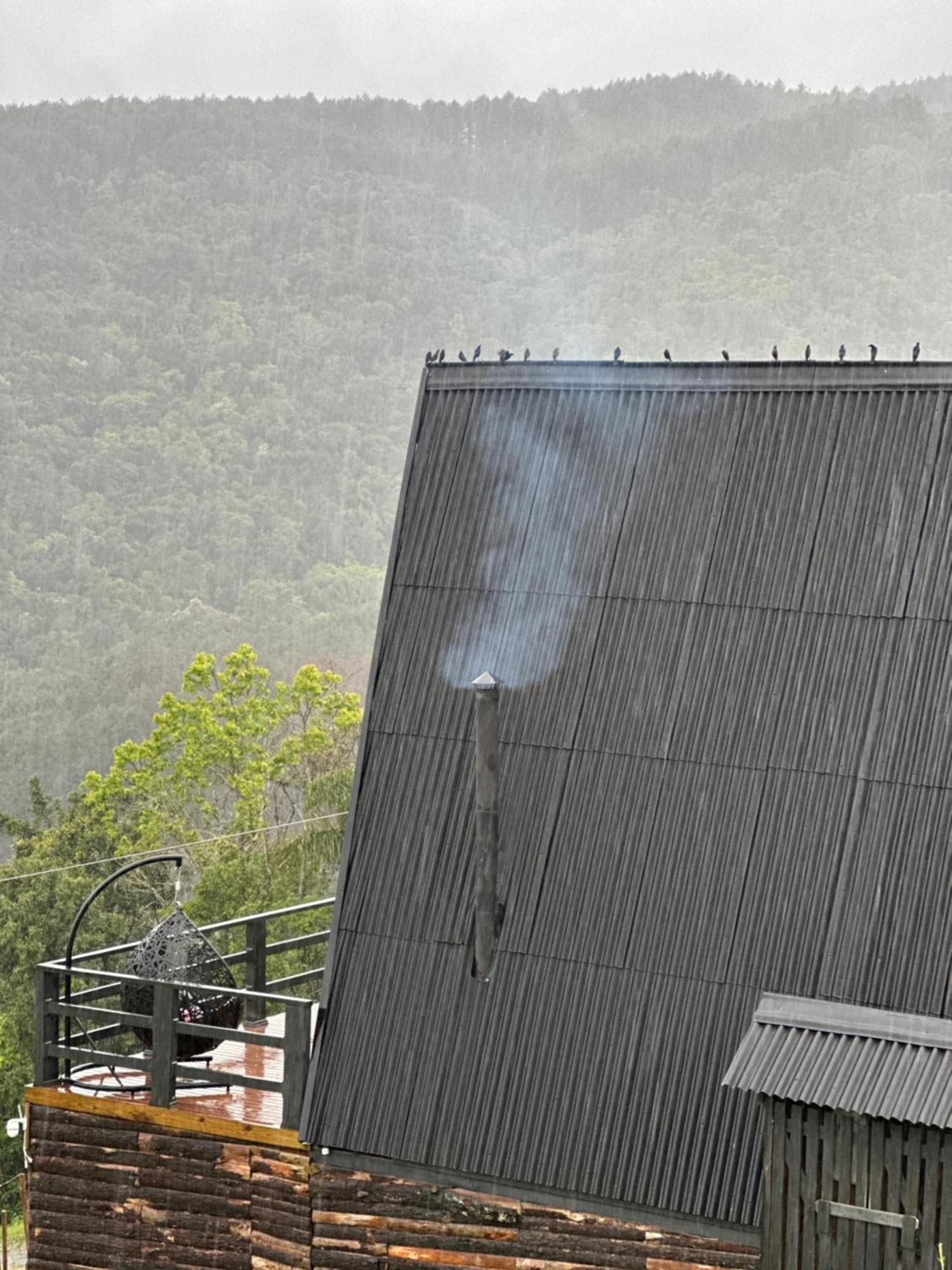 Chales O Refugio Barracão Exterior foto
