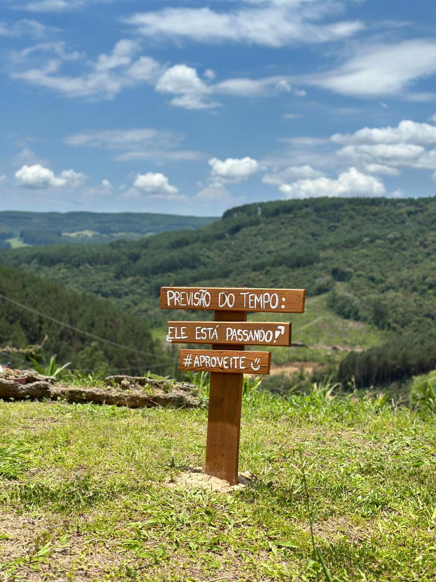 Chales O Refugio Barracão Exterior foto