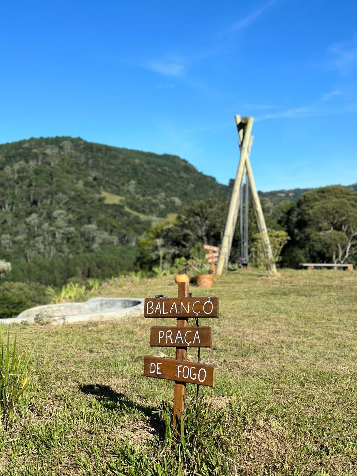 Chales O Refugio Barracão Exterior foto